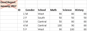 Tableau Excel - Remove or Exclude Introductory Text
